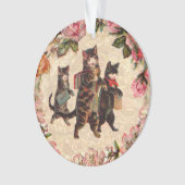 Kat   Antiek Kittens Ornament (voorkant)