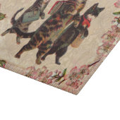 Kat   Antiek Kittens Snijplank (Hoek)