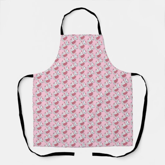 Kat Apron Schort (Voorkant)