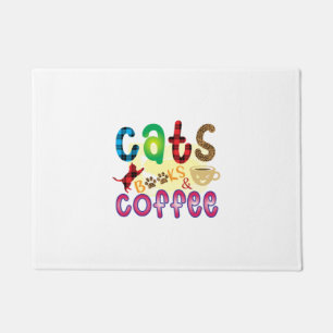 Kat Art Cats Books Koffie Deurmat