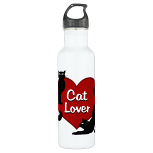 Kat art. Kat Lover-sportflessen Waterfles