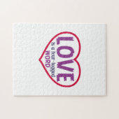 Kat Art Love is een vierledig woord Legpuzzel (Horizontaal)