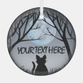 Kat Art Ornament gepersonaliseerde kattenklep Deco (Voorkant)