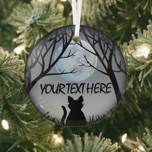 Kat Art Ornament gepersonaliseerde kattenklep Deco (Insitu)