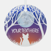 Kat Art Ornament gepersonaliseerde kattenklep Deco (Voorkant)