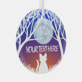 Kat Art Ornament gepersonaliseerde kattenklep Deco (Voorkant Rechts)