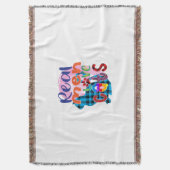 Kat Art Real Mannen Love Cats Deken (Voorkant Verticaal)