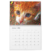 Kat Art van Shelli Fitzpatrick, omdat Katten Kalender (Jan 2026)