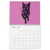 Kat Art van Shelli Fitzpatrick, omdat Katten Kalender (Feb 2027)