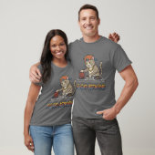 Kat-astrofe Grappige DJ Kat Grappenmaker T-shirt (Unisex)
