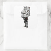 Kat Astronaut Sticker (Tas)