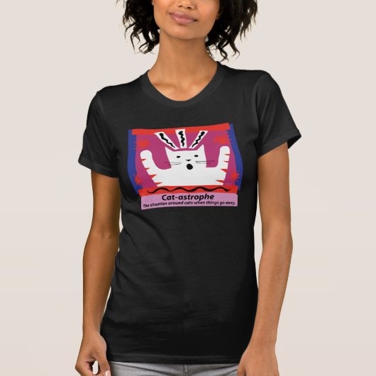 Kat-astrophe Shirt (Voorkant)