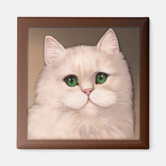 Kat Attitude Magneet (Voorkant)
