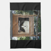 Kat Attitude Theedoek (Verticaal)