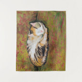 Kat, Augustus Macke Tapestry Wandkleed (Voorkant)