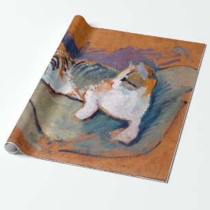 Kat, Augustus Macke Wrapping Paper Cadeaupapier