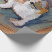 Kat, Augustus Macke Wrapping Paper Cadeaupapier (Hoek)