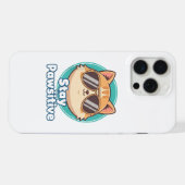 Kat Aviator Zonnebril iPhone 15 pro max Hoesje (Achterkant horizontaal)