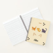 Kat Avontuur Spiraal Notebook Notitieboek (Binnen)