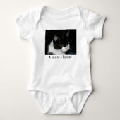 Kat Baby Creeper Romper (Voorkant)