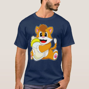 Kat Baby fles Melk T-shirt