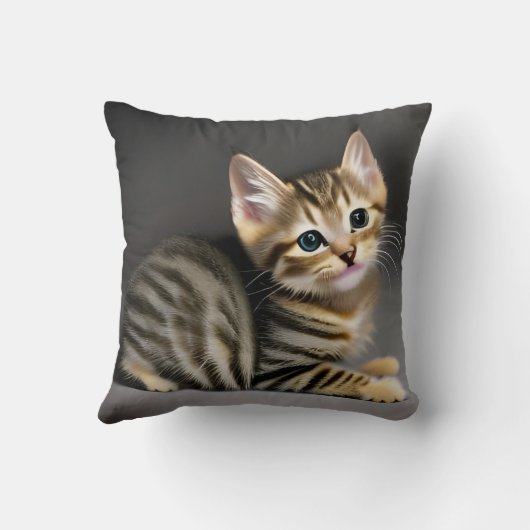 Kat-baby Kussen (Achterkant)