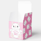Kat Baby shower Kat Roze Bedankdoosjes (Geopend)