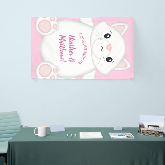 Kat Baby shower Kat Roze Spandoek (Beurs)