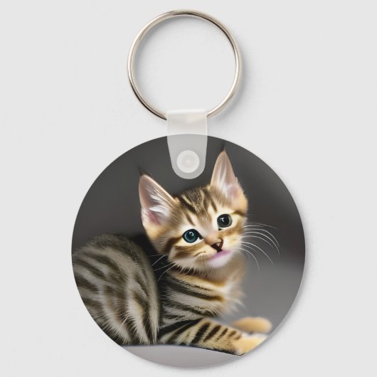 Kat-baby Sleutelhanger (Achterkant)