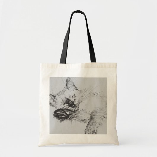 Kat "Baby" Tote Bag (Voorkant)