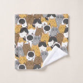 Kat Bad Handdoek (Wasdoekje)