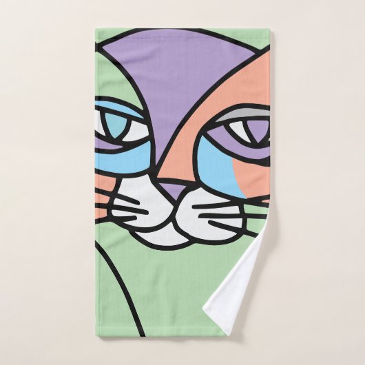 Kat Bad Handdoek (Handdoek)