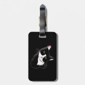 Kat Bagagelabel (Achterkant verticaal)