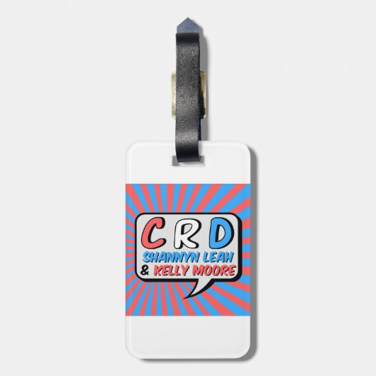 Kat Bagagelabel (Achterkant verticaal)