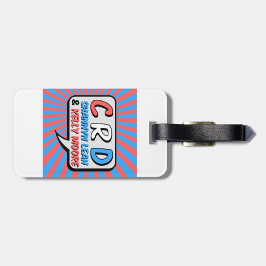 Kat Bagagelabel (Achterkant horizontaal)