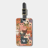 Kat Bagagelabel (Voorkant verticaal)