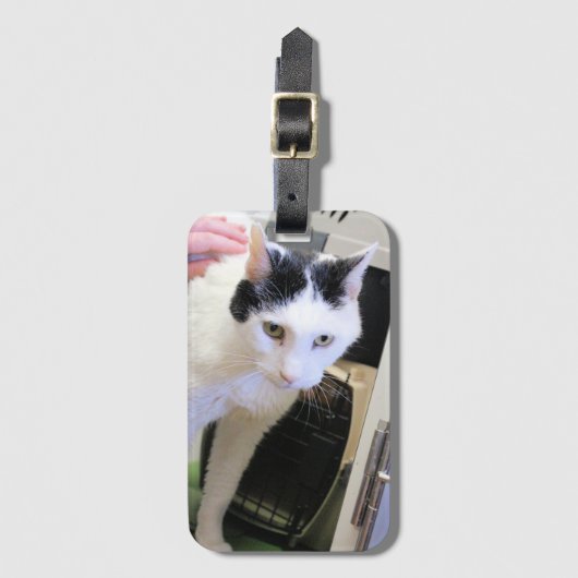 Kat bagagelabel (Voorkant (verticaal))