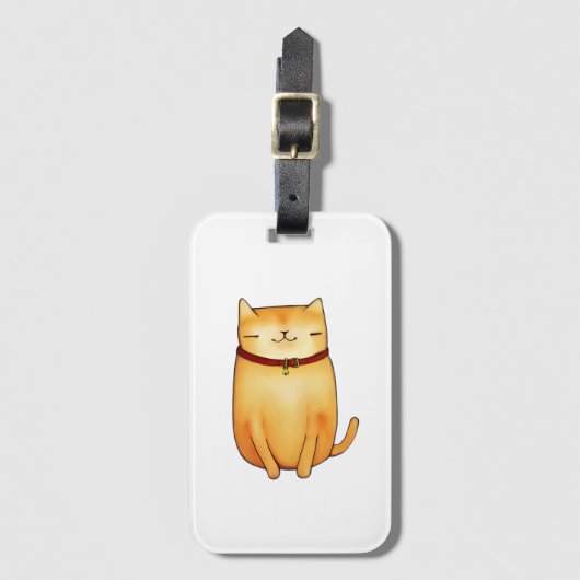 Kat Bagagelabel (Voorkant (verticaal))