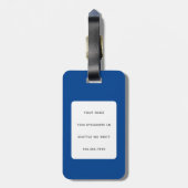 Kat Bagagelabels (Achterkant verticaal)