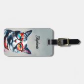 Kat Bagagelabels (Voorkant horizontaal)