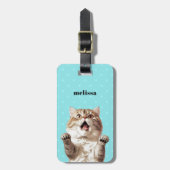 Kat Bagagelabels (Voorkant verticaal)