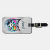 Kat Bagagelabels (Voorkant horizontaal)