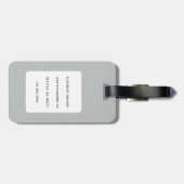 Kat Bagagelabels (Achterkant horizontaal)