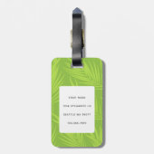 Kat Bagagelabels (Achterkant verticaal)