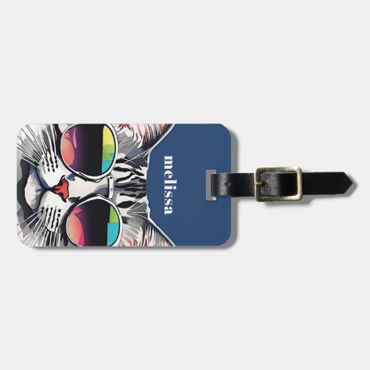 Kat Bagagelabels (Voorkant horizontaal)