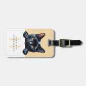 Kat Bagagelabels (Voorkant horizontaal)