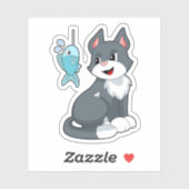 Kat Bait Fish Sticker (Vel)