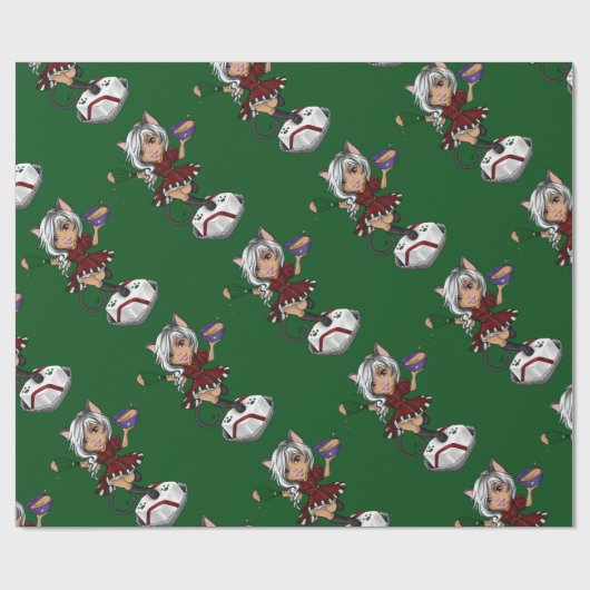 Kat-bakpapier Cadeaupapier (Vlak)