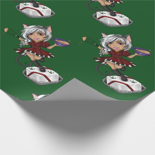 Kat-bakpapier Cadeaupapier (Hoek)