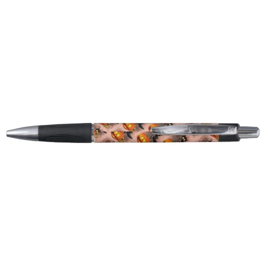 Kat Bang Door Pompoen Fun Halloween Karakter Pen (Achterkant)